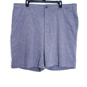 PGA Tour Gray Flat Front Casual Golf Shorts Men's Size 42
